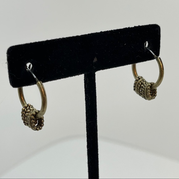 Brass Hoops small size NWOT - Picture 1 of 2